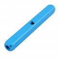 Uxcell 1 4bsp Thread 6 Ways Air Pneumatic Aluminum Manifold Block Splitter