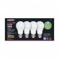 Satco S39596 48 Bulbs Value Pack 9 5 Watt 120v A19 Led Lightbulb Frosted Finish Elegant Style Temp Warm 2700k Medium Base For