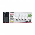 Satco S39596 48 Bulbs Value Pack 9 5 Watt 120v A19 Led Lightbulb Frosted Finish Elegant Style Temp Warm 2700k Medium Base For