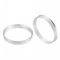 X Autohaux 2pcs Od 67 1mm To Id 64 Aluminium Alloy Car Hub Centric Rings Wheel Bore Center Spacer
