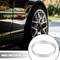 X Autohaux 2pcs Od 67 1mm To Id 64 Aluminium Alloy Car Hub Centric Rings Wheel Bore Center Spacer