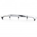 Zhisheng Fairing Scoop Trim Vent Accent For Honda Goldwing Gl1800 2001-2011 Chrome