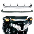 Zhisheng Fairing Scoop Trim Vent Accent For Honda Goldwing Gl1800 2001-2011 Chrome