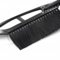 Uxcell Black Plastic Handle Windscreen Cleaner Snow Brush Ice Shovel For Car Vehicle