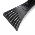 Uxcell Black Plastic Handle Windscreen Cleaner Snow Brush Ice Shovel For Car Vehicle