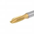 Spiral Point Plug Threading Tap Unc 8-32 Thread Ground Threads H2 3 Flutes High Speed Steel Hss 6542 Titanium Coated Round