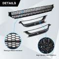 Front Bumper Lower Grille And Foglight Grill Cover For Volkswagen Passat 2012 2013 2014 2015 Us Version Replace 561853666