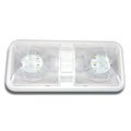 Leisure Led 10 Pack Rv Ceiling Double Dome Light Fixture With On Off Switch Interior Lighting For Car Trailer Camper Boat Dc 
