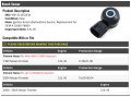 Ignition Knock Detonation Sensor Compatible With 1999-2004 Nissan Frontier 3 3l V6 Up To 09 2004