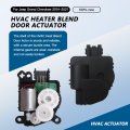 Hvac Blend Door Actuator 604-057 68224186aa For Dodge Durango 2014 2021 And Jeep Grand Cherokee 2022 With Gear