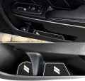 Anti Dust Interior Mats For Dodge Charger 2015 2023 Custom Fit Cup Holder And Door Slot Liners 24 Piece Set White Rubber Rt Sxt 