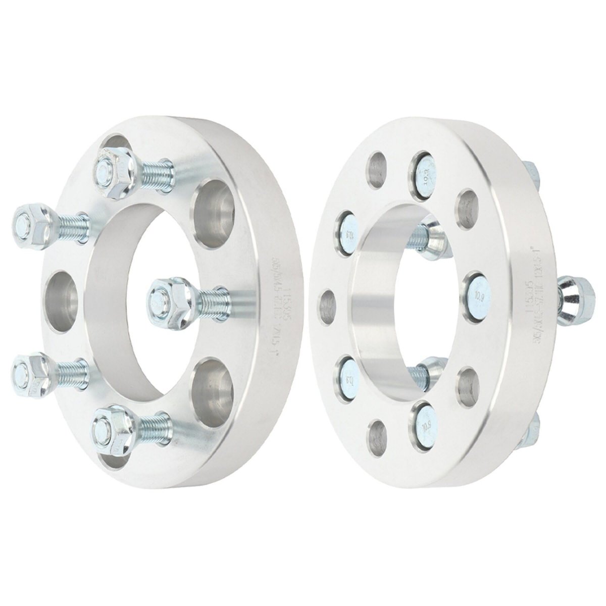 Wheel Adapters 5 To 5x4 5 Conversion Spacers 1 In Thickness Bore 87 1mm 12x1 5 Studs For Dodge Journey Chrysler Pacifica Town