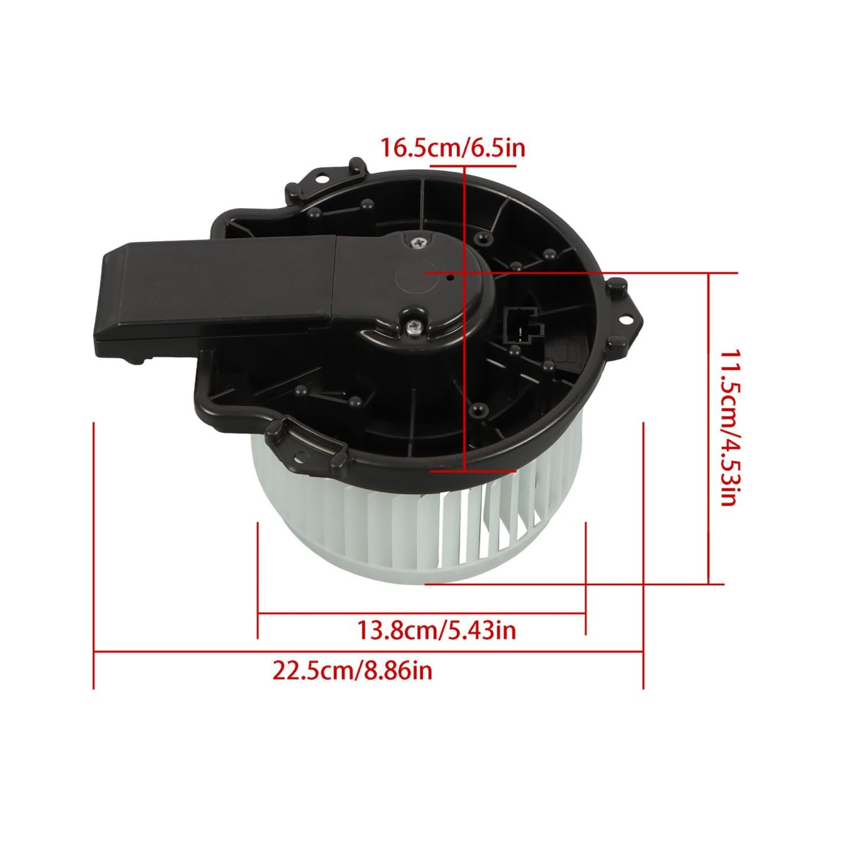 Front Hvac A C Heater Blower Motor With Fan Cage Replacement For Honda Fit 2015-2020 Part Number 700354