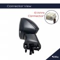 Spieg To1320393 Driver Side Mirror Replacement For Toyota Corolla 2020-2021 Power Heated Bsm Black Ptm Cover 6pin Lh