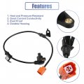 Uxcell Rear Right Abs Sensor Wheel Speed For Honda Accord 1998-2002 Acura Cl 2001-2003 Tl 1999-2003 No 57470-s84-a53