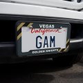 Vegas Golden Knights Jersey License Plate Tag Frame