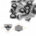 Uxcell 20pcs Plastic Rivet Bumper Fastener Clip For Jeep Cherokee Wk2 68172491aa