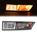 Hecasa Left Fog Light For 2007-2013 Cadillac Escalade Esv Ext 2014 Replacement Gm2592163 10383562 Bumper Lamps Halogen Clear 