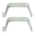 Fuel Tank Straps 2pcs For Chevy Silverado Gmc Sierra 1500 2500 3500 And Hd Fits 1999 To 2018 Silver Iron Gas Part 578-183