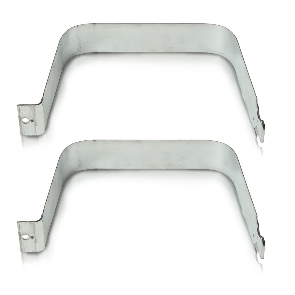 Fuel Tank Straps 2pcs For Chevy Silverado Gmc Sierra 1500 2500 3500 And Hd Fits 1999 To 2018 Silver Iron Gas Part 578-183