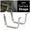 Fuel Tank Straps 2pcs For Chevy Silverado Gmc Sierra 1500 2500 3500 And Hd Fits 1999 To 2018 Silver Iron Gas Part 578-183