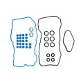 Valve Cover Gasket With Spark Plug Tube Seals For 2020 Ford Police Interceptor Utility Clx-m0-usa-rf31290015-cl360a72 Black 