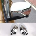 Oubolun For Nissan X-trail T32 Rogue 2014-2016 Abs Chrome Exterior Rear View Mirror Wing Cover Trim 2pcs Car Accessory Stylish