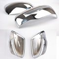 Oubolun For Nissan X-trail T32 Rogue 2014-2016 Abs Chrome Exterior Rear View Mirror Wing Cover Trim 2pcs Car Accessory Stylish