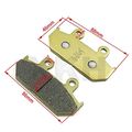 Xkh Group Disc Brake Pad Set For Honda Cbr1000f Hurricane Vfr700f Interceptor -fa124