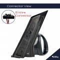Spieg Gm1321439 Passenger Side Mirror Replacement For Buick Verano 2012-2016 Power Heated Paintable Black 5pin Rh