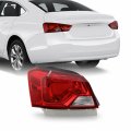 Driver Side Tail Light Assembly For 2014 2020 Chevy Impala Chrome Housing Red Clear Lens Factory Halogen Model Turn Signal 