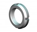 Whittet-higgins An-28 Threaded Shaft Bearing Locknut Uns 5 497-12 Right-hand Thread Not Self-locking Replaces Rose Skf An 28 