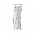 Better Living Products 53740 Twist Toilet Paper Reserve Holds 4-jumbo Rolls Chrome 