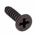 4 X 5 8 Antique Copper Flat Countersunk Head Phillips Drive Screws Pack Of 25 Self Tapping For Wood Or Modern Furniture 
