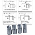 Utmall 19 Pcs Universal Injector Seat Cleaning Set Diesel Engines Cleanner Brush Kit With Drivers 5pc Cutter Cleaner