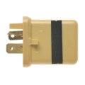 Carlights360 For Nissan Maxima Sentra 1990-1997 Relay Blade Terminal Rectangular Connector Functions 30 Amperage Rating 1 Male 