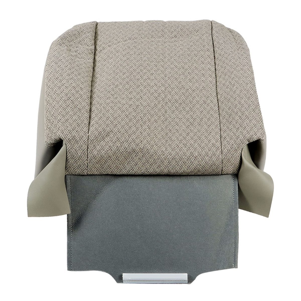 Left Driver Side Bottom Cloth Gray Seat Cover Replacement For 2003 To 2014 Express 1500 2500 3500 Van Custom Fit Power And