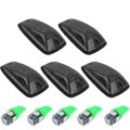 5x Cab Roof Marker Running Lights Green Led Top Clearance Light For 1988-2002 C K 1500 2500 3500 5500 6000 6500 7000 7500 
