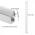 Pvc Strengthening Strip Hard Tape For Greenhouse Plate Glass Sealing Durable Reliable Easy To Install