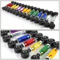 Aluminum Rear Lower Toe Adjustment Kit Purple Control Arms Compatible With Civic Integra Crx Del Sol