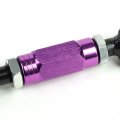 Aluminum Rear Lower Toe Adjustment Kit Purple Control Arms Compatible With Civic Integra Crx Del Sol