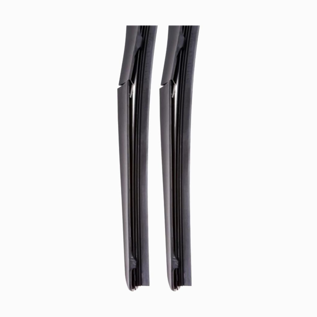 Hybrid Wiper Blade For Mazda Protege 1990 To 2003 26 In Black Plastic Frame Hook Connection Pre Attached Adapter Front