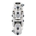 Double Chrome Steering U Joint Shaft 3 4 In Dd To 127mm Steel Automotive Universal Coupling With 35 Degrees Working Angle 