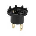 Car Headlight H7 Socket Adapters Holder Harness Wireless Connector For Mazda M3 