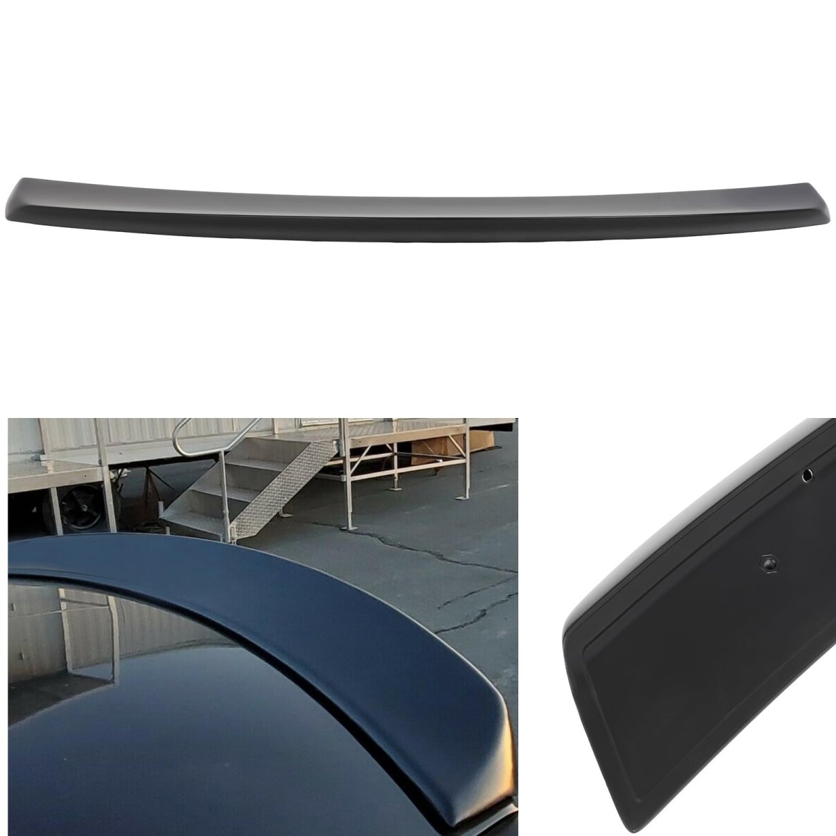 Rear Trunk Spoiler Wing For Chrysler 300 2011 2020 Matte Black Abs Adjustable Aerodynamic Racing Improved Stability And Sporty