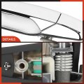 A-premiuma Chromea Exterior Door Handlesa Compatible With Cadillac Chevy Gmc Models 2007-2014 Silverado 1500 2500hd 3500hd