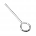 Vkinman 10pcs 1 8 Inch Allen Wrench Keychain Standard Hex Dogging Key W Full Loop