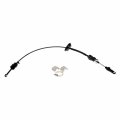 Gearshift Control Cable For Pontiac G6 2005 2006 2007 2008 2009 2010 Steel 0 23 In Diameter 44 2 Length Eyelet End Plastic 