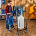 Wall-mount Dust Collector Bracket For Rockler Pack Rack Plus