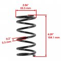 Caltric Primary Drive Clutch Spring Compatible With Polaris Ranger Xp 1000 Eps Trailboss 2020 Black 90-180